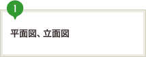 平面図、立面図